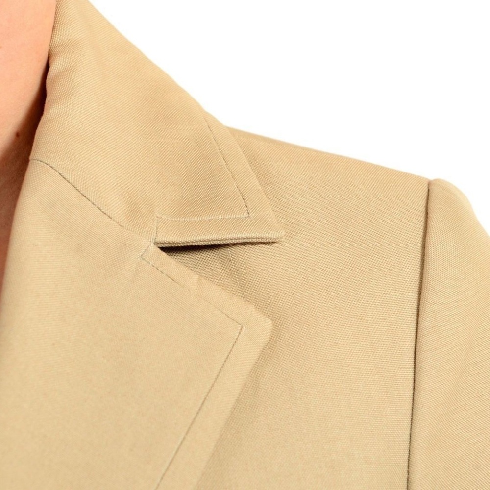 Dsquared2 Silk Brown Double Breasted Basic Coat - image 4